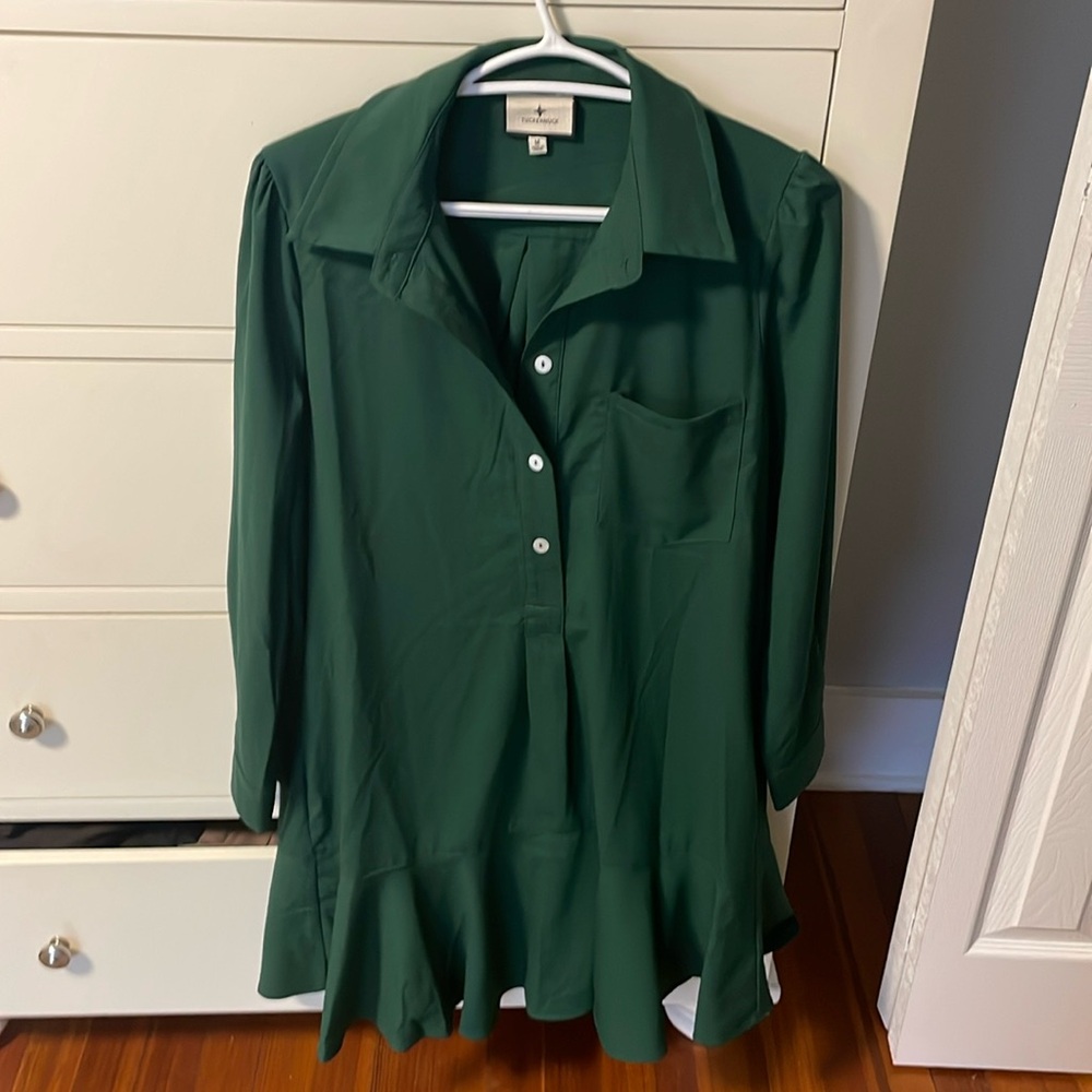 Tuckernuck Green Mini Dress